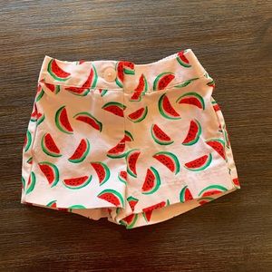 Janie and jack watermelon shorts